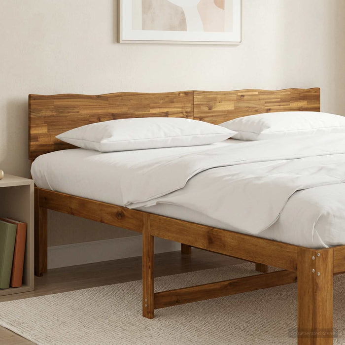 Tăblie de pat cu margini naturale ROSTOCK natural 200 cm WALTI