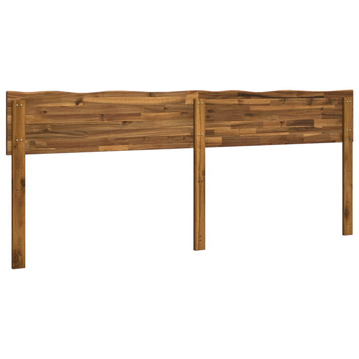 Tăblie de pat cu margini naturale ROSTOCK natural 180 cm WALTI