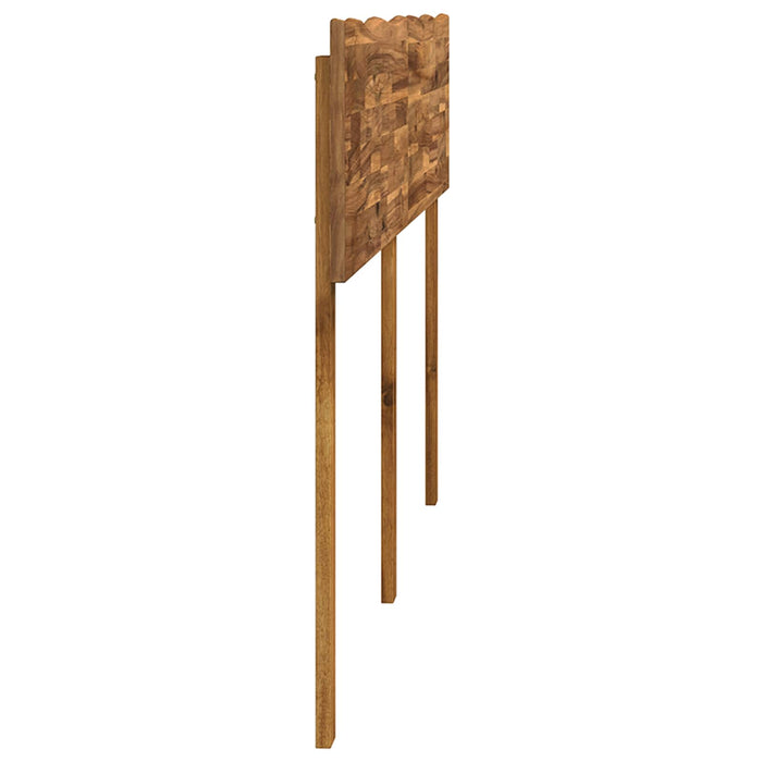 Tăblie de pat cu margini naturale ROSTOCK natural 180 cm WALTI