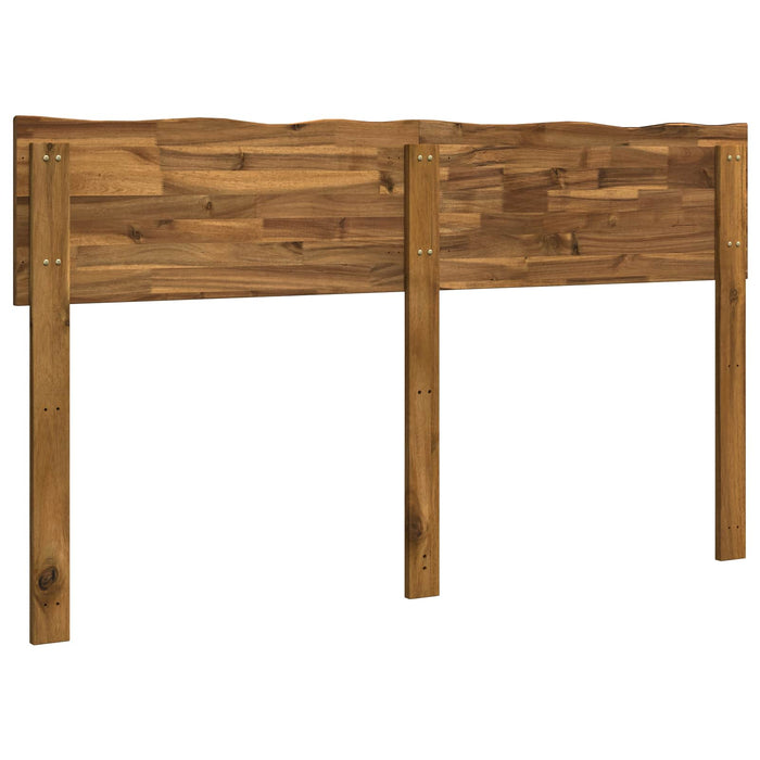 Tăblie de pat cu margini naturale ROSTOCK natural 150 cm WALTI