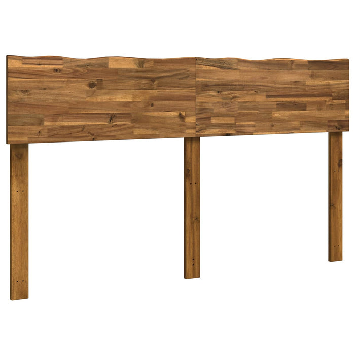Tăblie de pat cu margini naturale ROSTOCK natural 120 cm WALTI