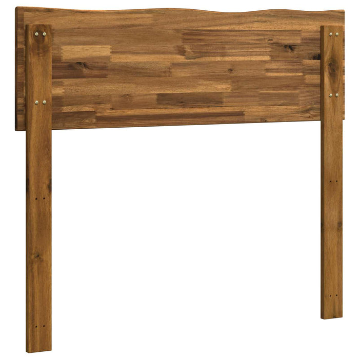 Tăblie de pat cu margini naturale ROSTOCK natural 90 cm WALTI