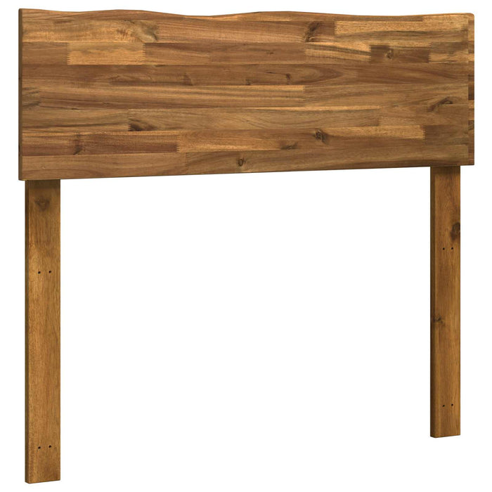 Tăblie de pat cu margini naturale ROSTOCK natural 75 cm WALTI