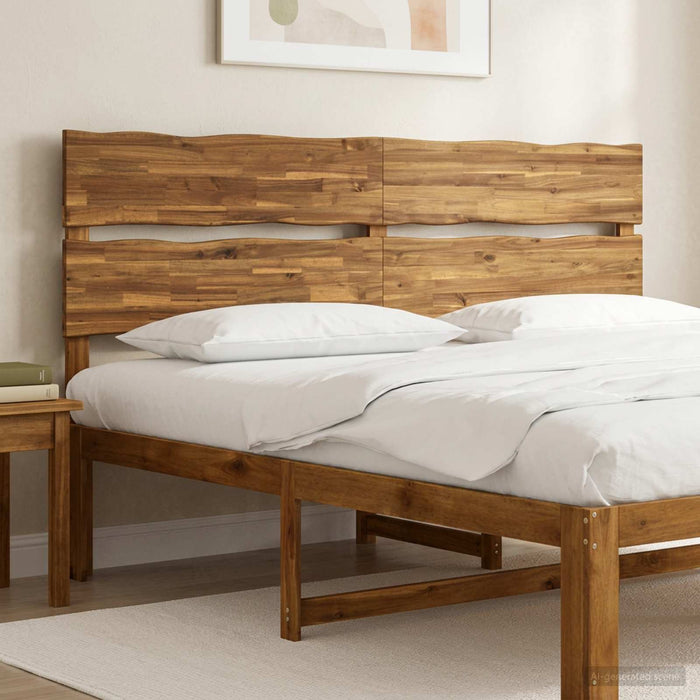 Tăblie de pat cu margini naturale ROSTOCK natural 180 cm WALTI