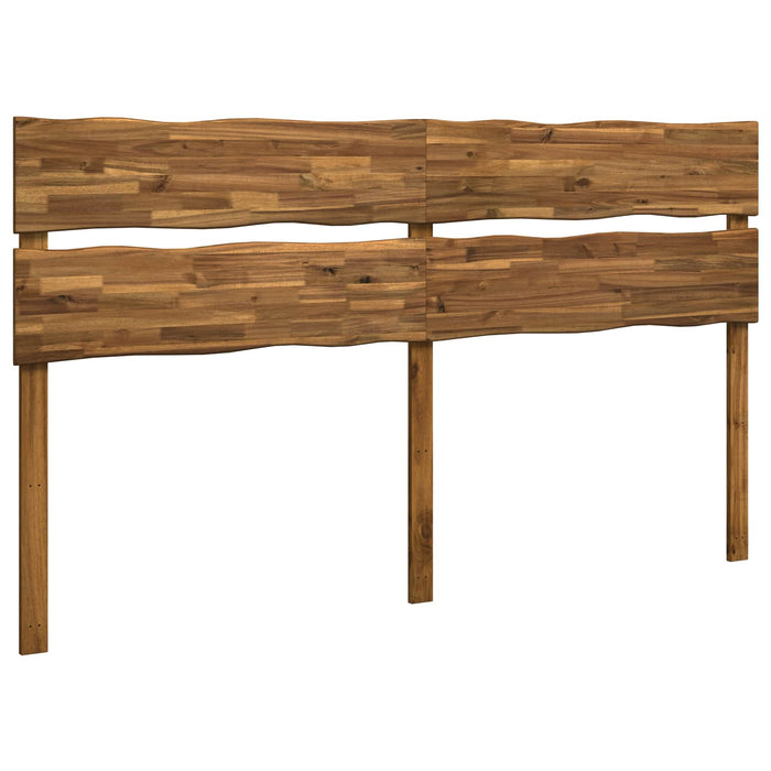 Tăblie de pat cu margini naturale ROSTOCK natural 180 cm WALTI