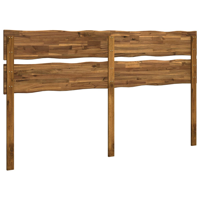 Tăblie de pat cu margini naturale ROSTOCK natural 180 cm WALTI