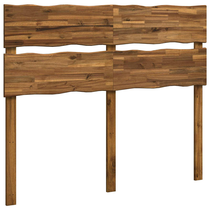 Tăblie de pat cu margini naturale ROSTOCK natural 140 cm WALTI