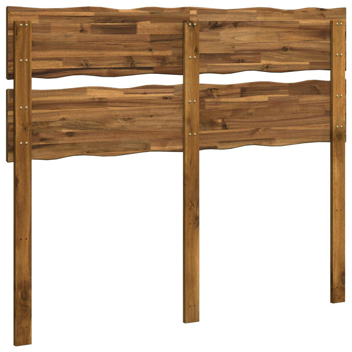 Tăblie de pat cu margini naturale ROSTOCK natural 120 cm WALTI