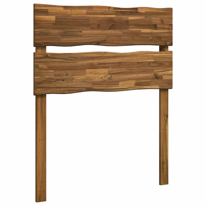 Tăblie de pat cu margini naturale ROSTOCK natural 80 cm WALTI