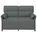 Canapea 100% poliester, cadru din metal, MDF, placaj - WALTI WALTI