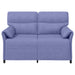 Canapea 100% poliester, cadru din metal, MDF, placaj - WALTI WALTI