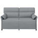 Canapea 100% poliester, cadru din metal, MDF, placaj - WALTI WALTI