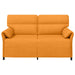 Canapea 100% poliester, cadru din metal, MDF, placaj - WALTI WALTI