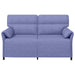 Canapea 100% poliester, cadru din metal, MDF, placaj - WALTI WALTI
