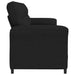 Sofa cu 3 locuri Negru 198 x 83 x 95 cm Țesătură - WALTI WALTI