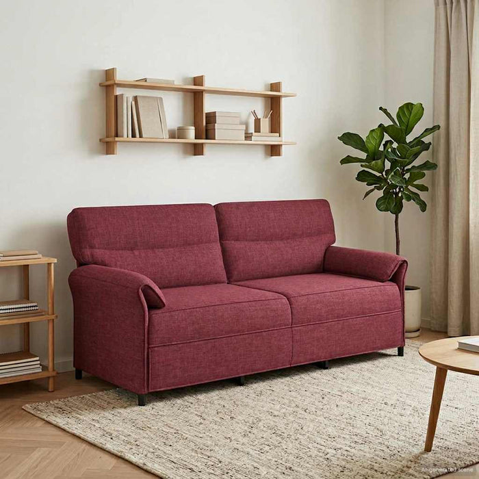 Canapea 100% poliester, cadru din metal, MDF, placaj - WALTI WALTI