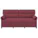 Canapea 100% poliester, cadru din metal, MDF, placaj - WALTI WALTI