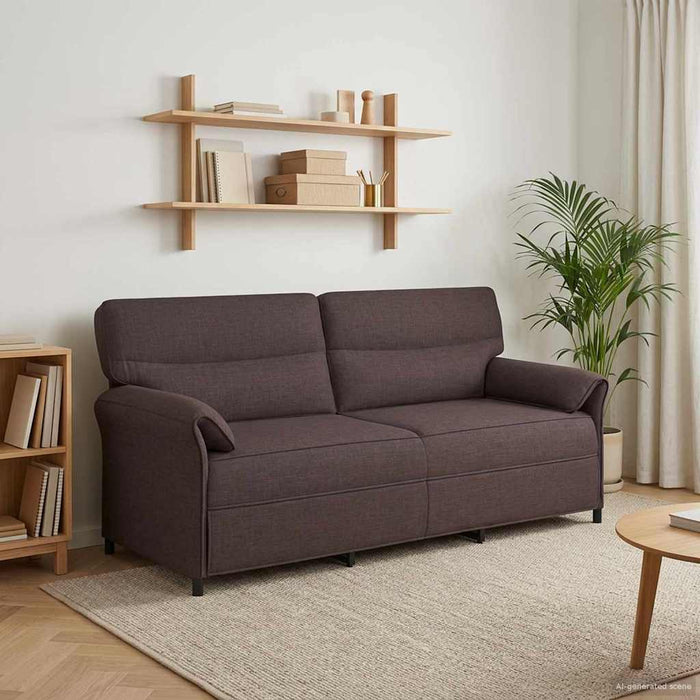 Canapea 100% poliester, cadru din metal, MDF, placaj - WALTI WALTI