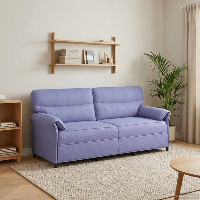 Canapea 100% poliester, cadru din metal, MDF, placaj - WALTI WALTI