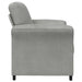 Sofa cu un loc Gri deschis 88 x 83 x 95 cm Catifea - WALTI WALTI