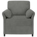Sofa cu un loc Gri închis 88 x 83 x 95 cm Catifea - WALTI WALTI