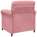 Sofa cu un loc Roz 88 x 83 x 95 cm Catifea - WALTI WALTI
