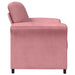 Sofa cu un loc Roz 88 x 83 x 95 cm Catifea - WALTI WALTI
