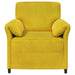 Sofa cu un loc Galben 88 x 83 x 95 cm Catifea - WALTI WALTI