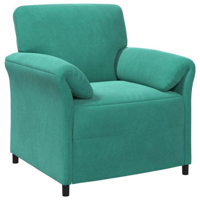 Sofa cu un loc Turcoaz 88 x 83 x 95 cm Catifea - WALTI WALTI