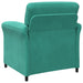 Sofa cu un loc Turcoaz 88 x 83 x 95 cm Catifea - WALTI WALTI