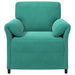 Sofa cu un loc Turcoaz 88 x 83 x 95 cm Catifea - WALTI WALTI