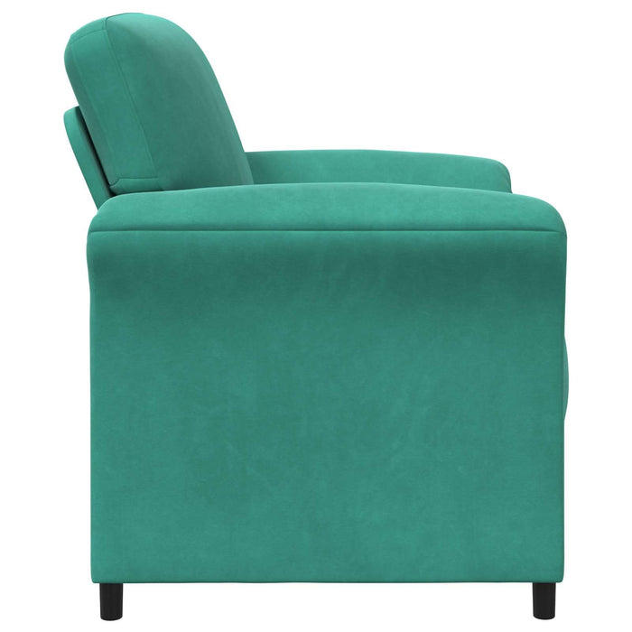Sofa cu un loc Turcoaz 88 x 83 x 95 cm Catifea - WALTI WALTI
