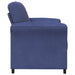Sofa cu un loc Albastru Poliție 88 x 83 x 95 cm Catifea - WALTI WALTI