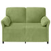 Canapea cu 2 locuri Verde deschis 138 x 83 x 95 cm Catifea - WALTI WALTI