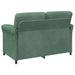 Canapea cu 2 locuri Verde Mării 138 x 83 x 95 cm Catifea - WALTI WALTI