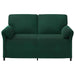 Canapea cu 2 locuri Verde închis 158 x 83 x 95 cm Catifea - WALTI WALTI