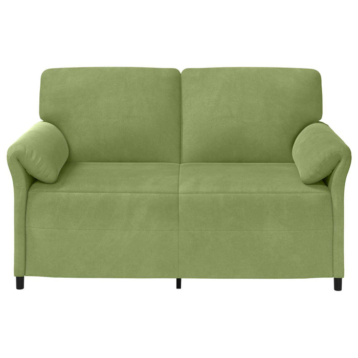 Canapea cu 2 locuri Verde deschis 158 x 83 x 95 cm Catifea - WALTI WALTI