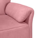 Canapea cu 2 locuri Roz 158 x 83 x 95 cm Catifea - WALTI WALTI