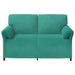 Canapea cu 2 locuri Turcoaz 158 x 83 x 95 cm Catifea - WALTI WALTI