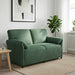 Canapea cu 2 locuri Verde Mării 158 x 83 x 95 cm Catifea - WALTI WALTI