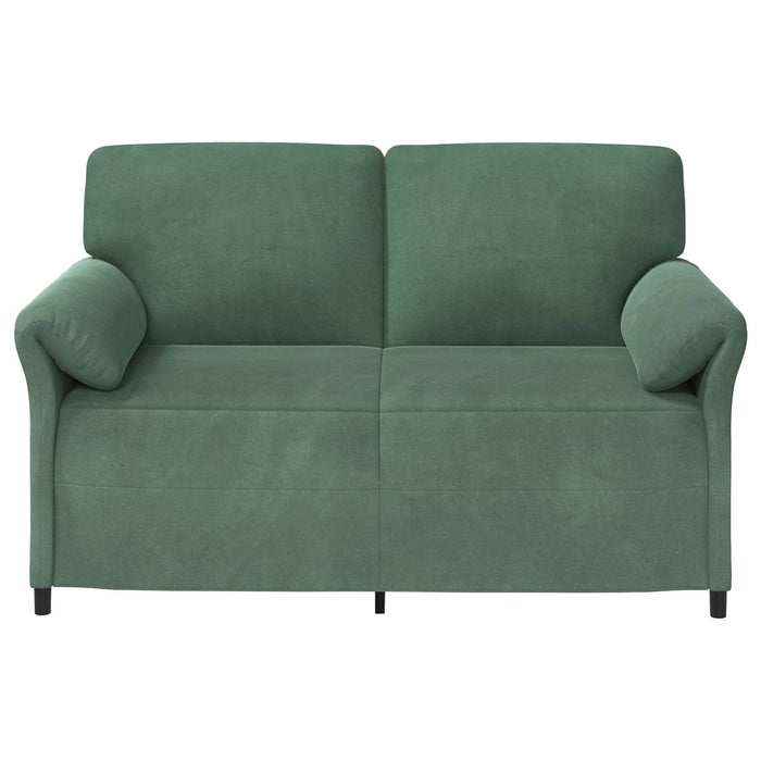 Canapea cu 2 locuri Verde Mării 158 x 83 x 95 cm Catifea - WALTI WALTI