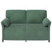 Canapea cu 2 locuri Verde Mării 158 x 83 x 95 cm Catifea - WALTI WALTI