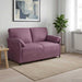 Canapea cu 2 locuri Violet 158 x 83 x 95 cm Catifea - WALTI WALTI