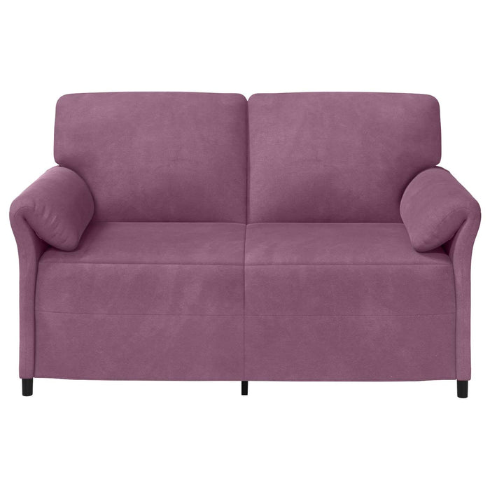 Canapea cu 2 locuri Violet 158 x 83 x 95 cm Catifea - WALTI WALTI