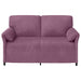 Canapea cu 2 locuri Violet 158 x 83 x 95 cm Catifea - WALTI WALTI