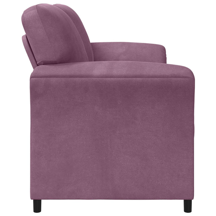 Canapea cu 2 locuri Violet 158 x 83 x 95 cm Catifea - WALTI WALTI