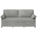 Sofa cu 3 locuri Gri deschis 198 x 83 x 95 cm Catifea - WALTI WALTI