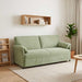 Sofa cu 3 locuri Verde deschis 198 x 83 x 95 cm Catifea - WALTI WALTI
