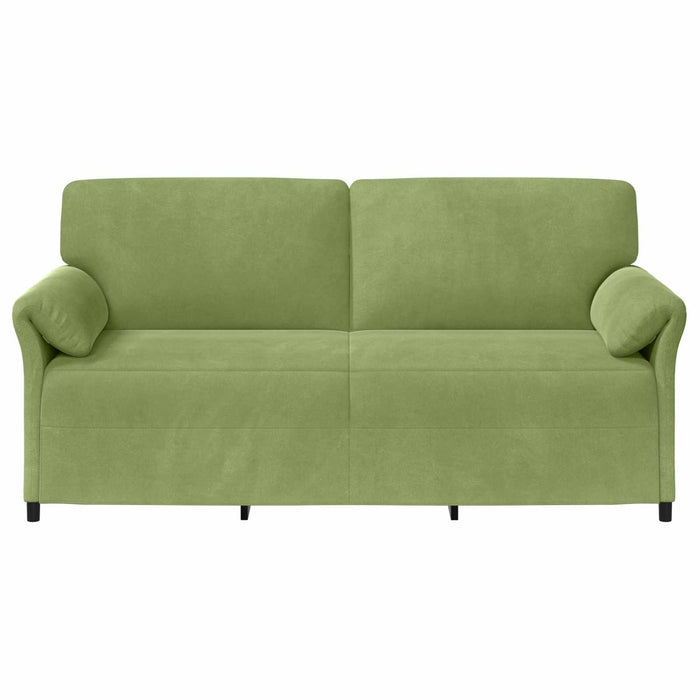 Sofa cu 3 locuri Verde deschis 198 x 83 x 95 cm Catifea - WALTI WALTI
