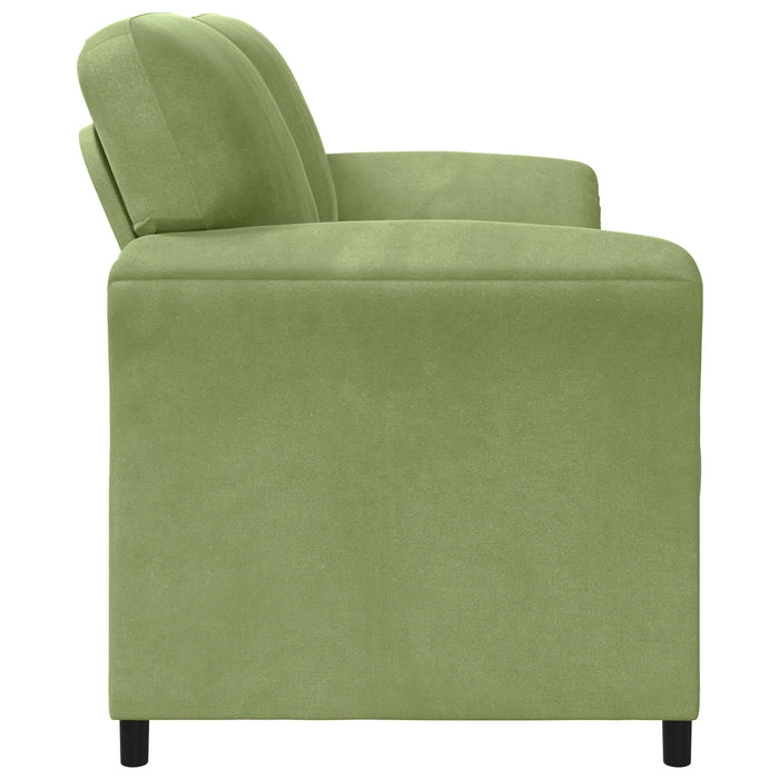 Sofa cu 3 locuri Verde deschis 198 x 83 x 95 cm Catifea - WALTI WALTI